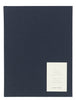 Notem Studio Even Notebook Large, Dark Blue Cloth