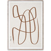  Different Ways Poster 50x70 Cm Brown