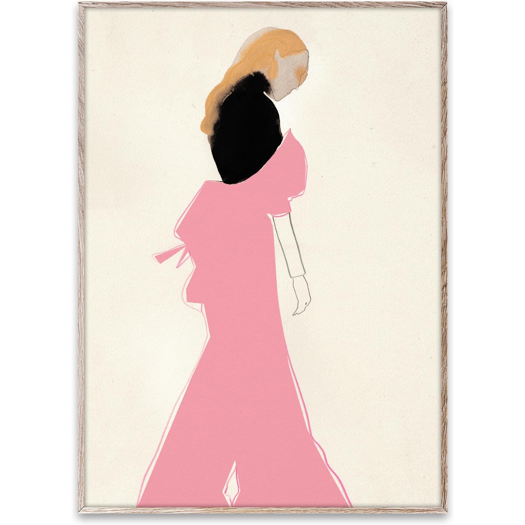 [product_category]-Paper Collective Pink Dress Poster, 50x70 Cm-Paper Collective-5713450012435-16072-PAP-1