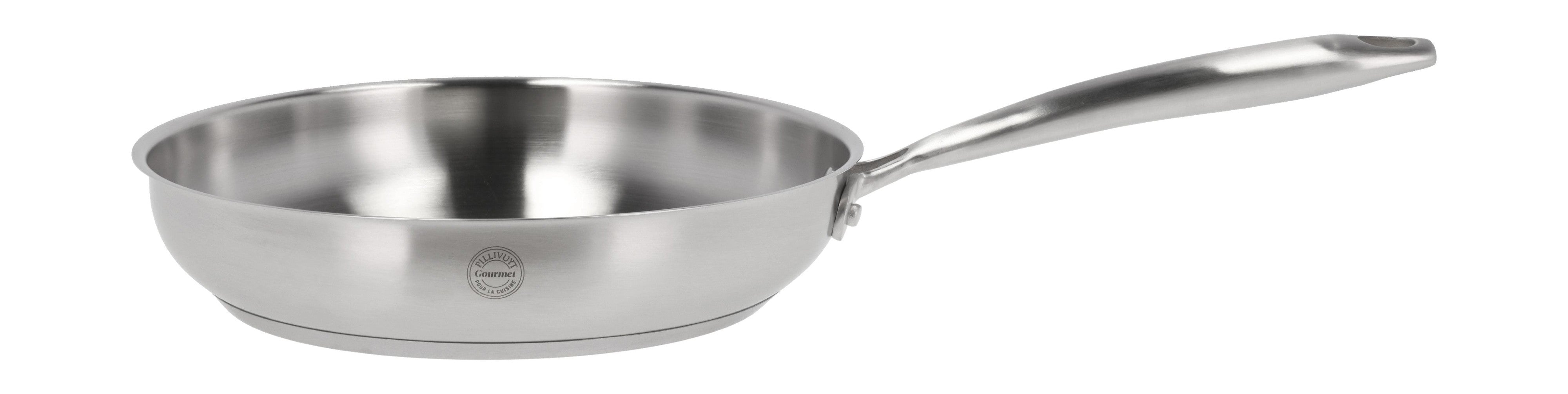 [product_category]-Pillivuyt Gourmet Roya Frying Pan ø24 Cm Steel-Pillivuyt Gourmet-5722000312420-31242-PIL-1