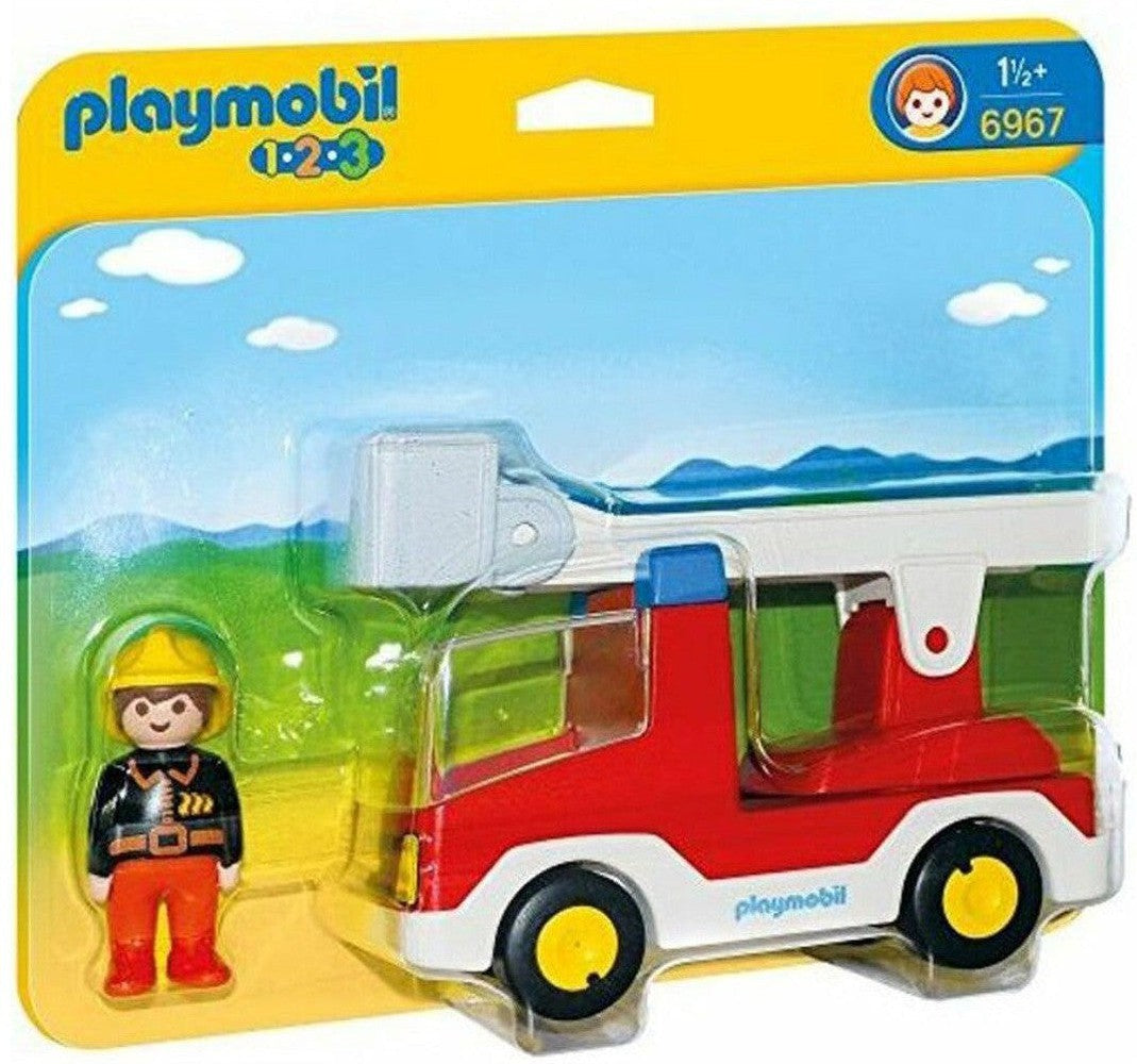 Playset 1.2.3 Playmobil ciężarówek strażacki 6967