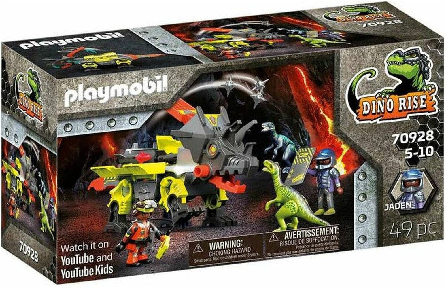 Playset Playmobil Dino Rise Robo-Dino Bombat Machine 70928