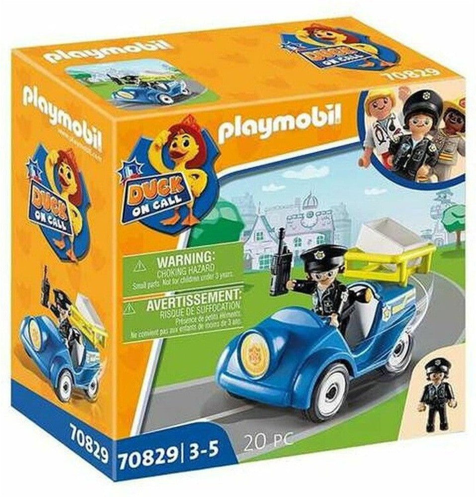 Playset Playmobil Duck na telefon 70829 Mini Police Car (20 szt.)