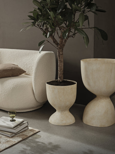 Ferm Living Evoke Pot H45 Warm Sand