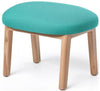 Puik Dost Footstool Wood, Light Green