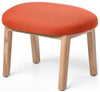 Puik Dost Footstool Wood, Terracotta