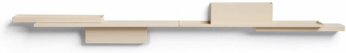 Puik Duplex Wall Shelf, Cream