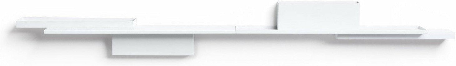 Puik Duplex Wall Shelf, White