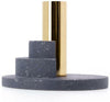 Puik Ply Candle Holder, Black