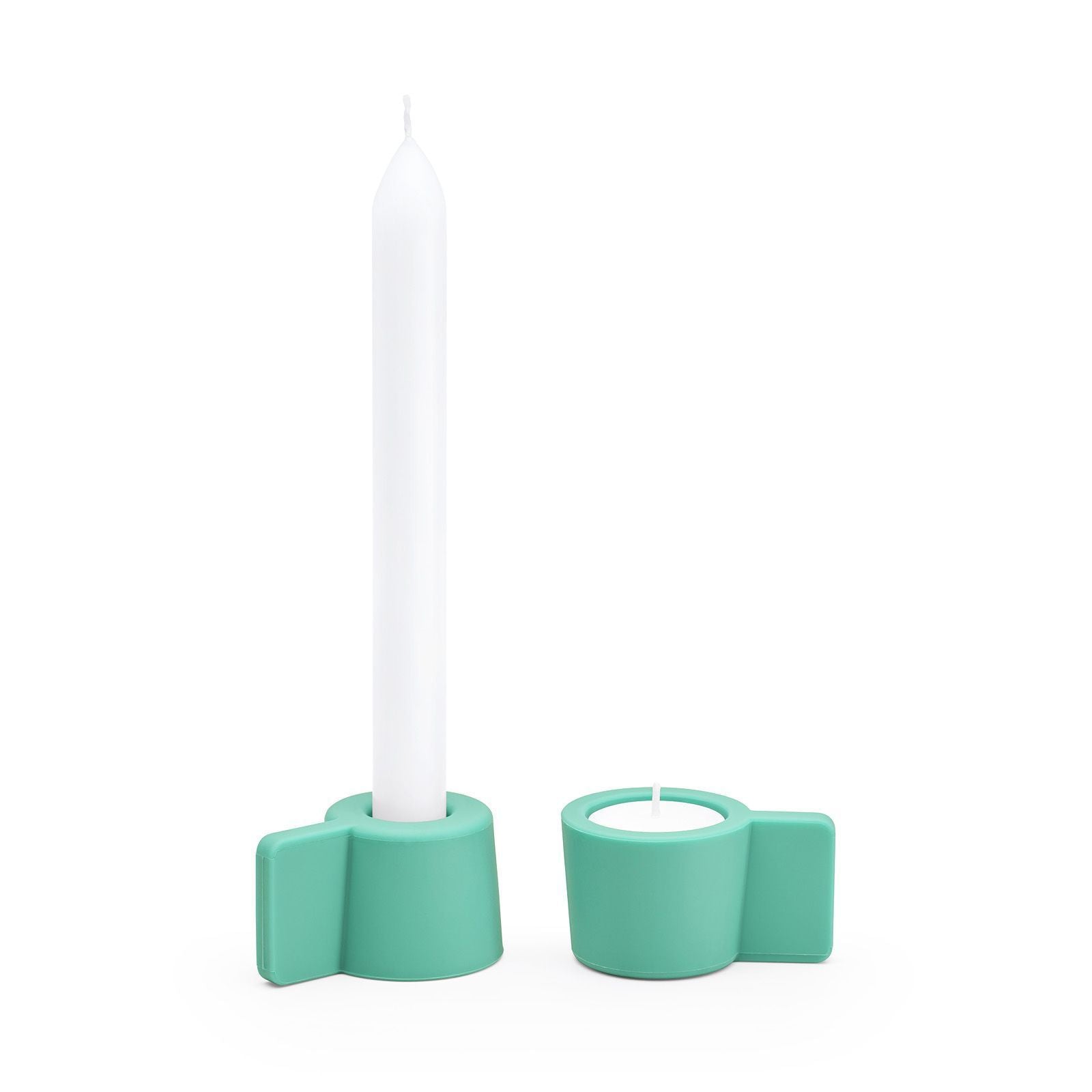 [product_category]-Puik Silly Candle Holder Set Of 2, Mint Green-Puik-8719189001167-SSG-10024-PUI-2