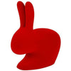 Qeeboo Bunny Chair Velvet Finish, Red