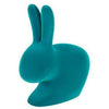 QEEBOO Rabbit Velvet Bookend XS, turkus