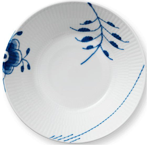 Royal Copenhagen Blue Flered Mega Deep Plate, 17 cm