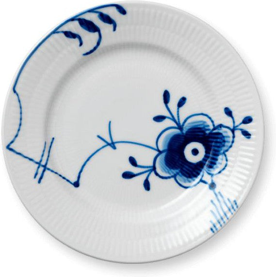 Royal Copenhagen Blue Flered Mega Plate, 17 cm