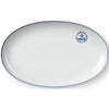 Royal Copenhagen Blueline Oval Top, 23 cm