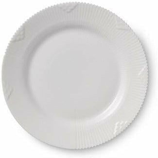 Royal Copenhagen Elements White Plate, 19 cm