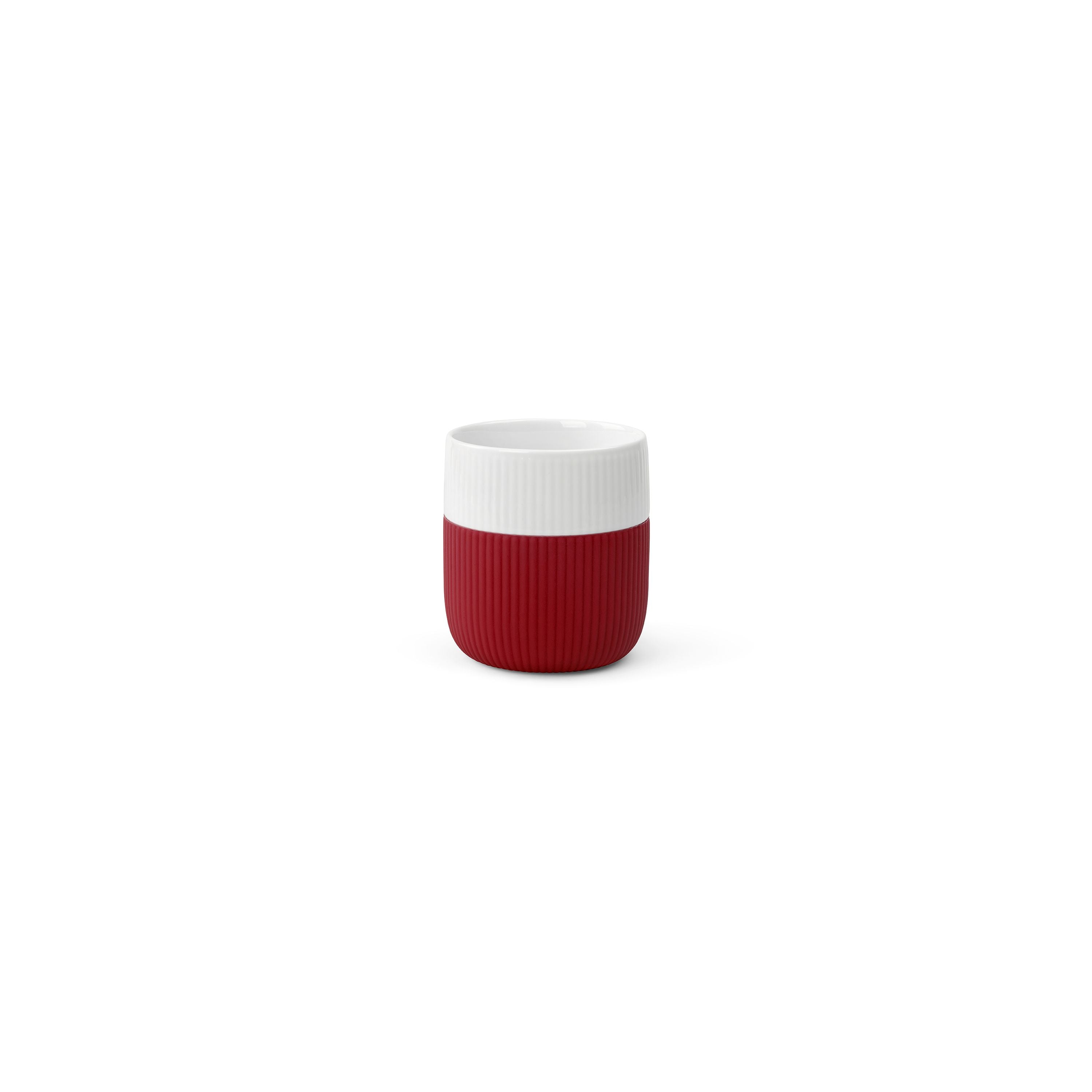 [product_category]-Royal Copenhagen Fluted Contrast Cup 33 Cl, Crimson-Royal Copenhagen-5705140741299-1064287-ROY-2