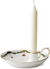 Royal Copenhagen Star Fluted Christmas Candle Holder, 17,5cm