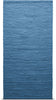 Rug Solid Cotton Rug 140 X 200 Cm, Pacific