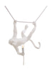 Seletti Monkey Indoor Lamp White, Swing