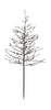 Sirius Noah Tree H180 cm Ø50 cm czarny, 280 le ds