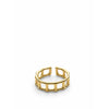 Skultuna Bambou Trail Ring Medium Gold Plaked, Ø1,73 cm