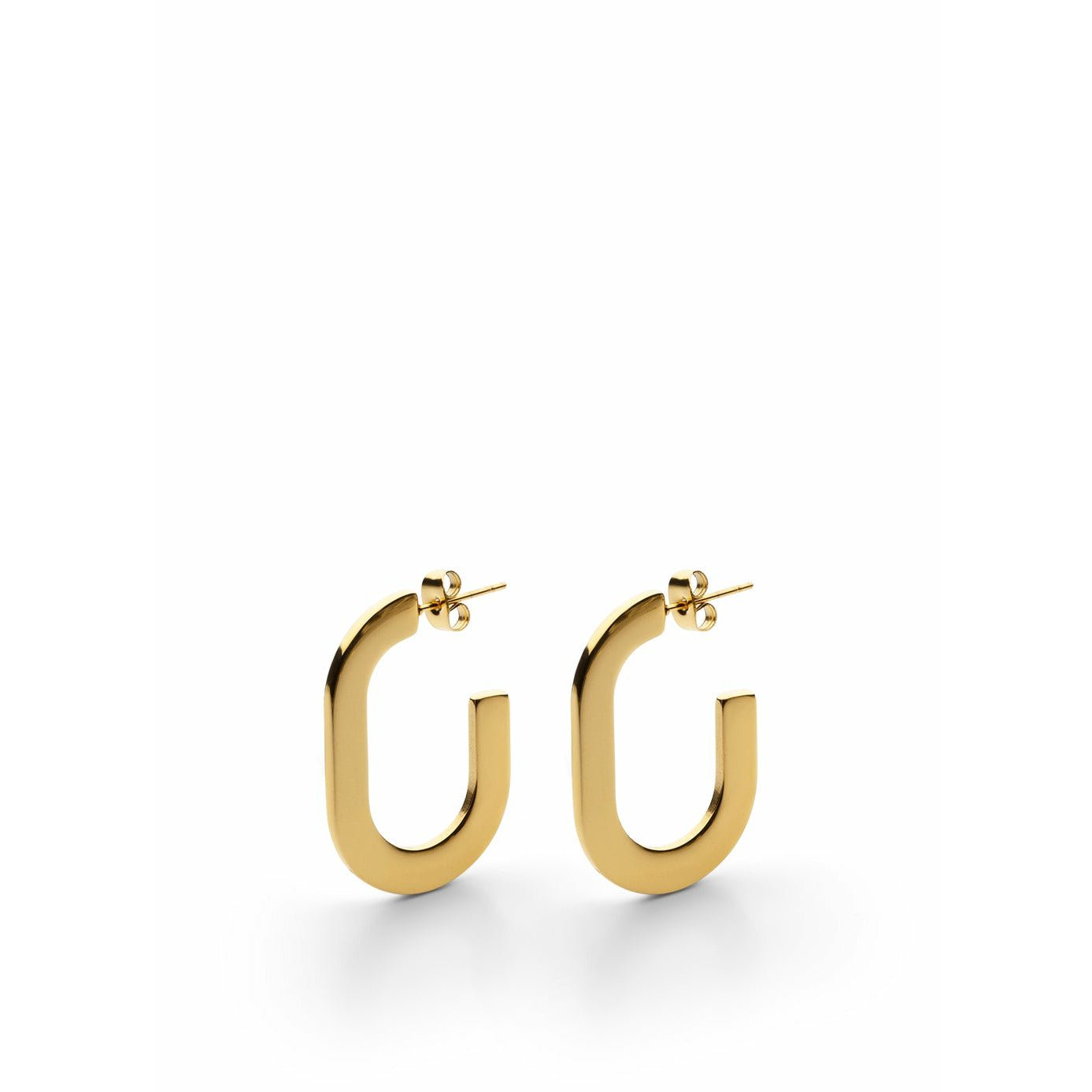 [product_category]-Skultuna Glam Earrings 316 L Steel Gold Plated, ø2,2 Cm-Skultuna-7340037820183-1926-M-SKU-1