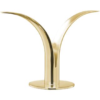 [product_category]-Skultuna The Lily Candlestick, Brass-Skultuna-7340037808655-782-SKU-1