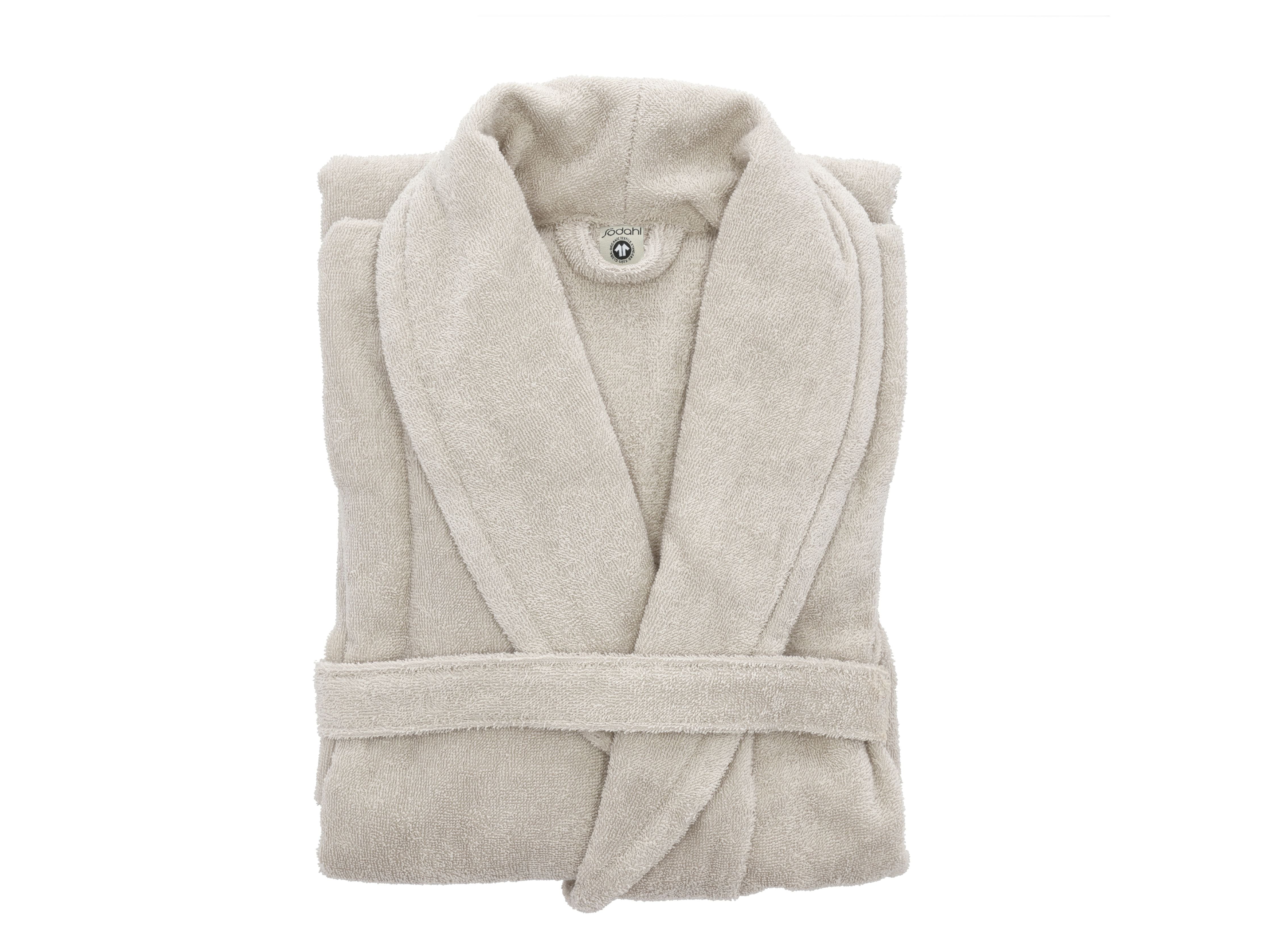 [product_category]-Södahl Classic Bathrobe S/M, Beige-Södahl-5722000270454-27045-SOD-3