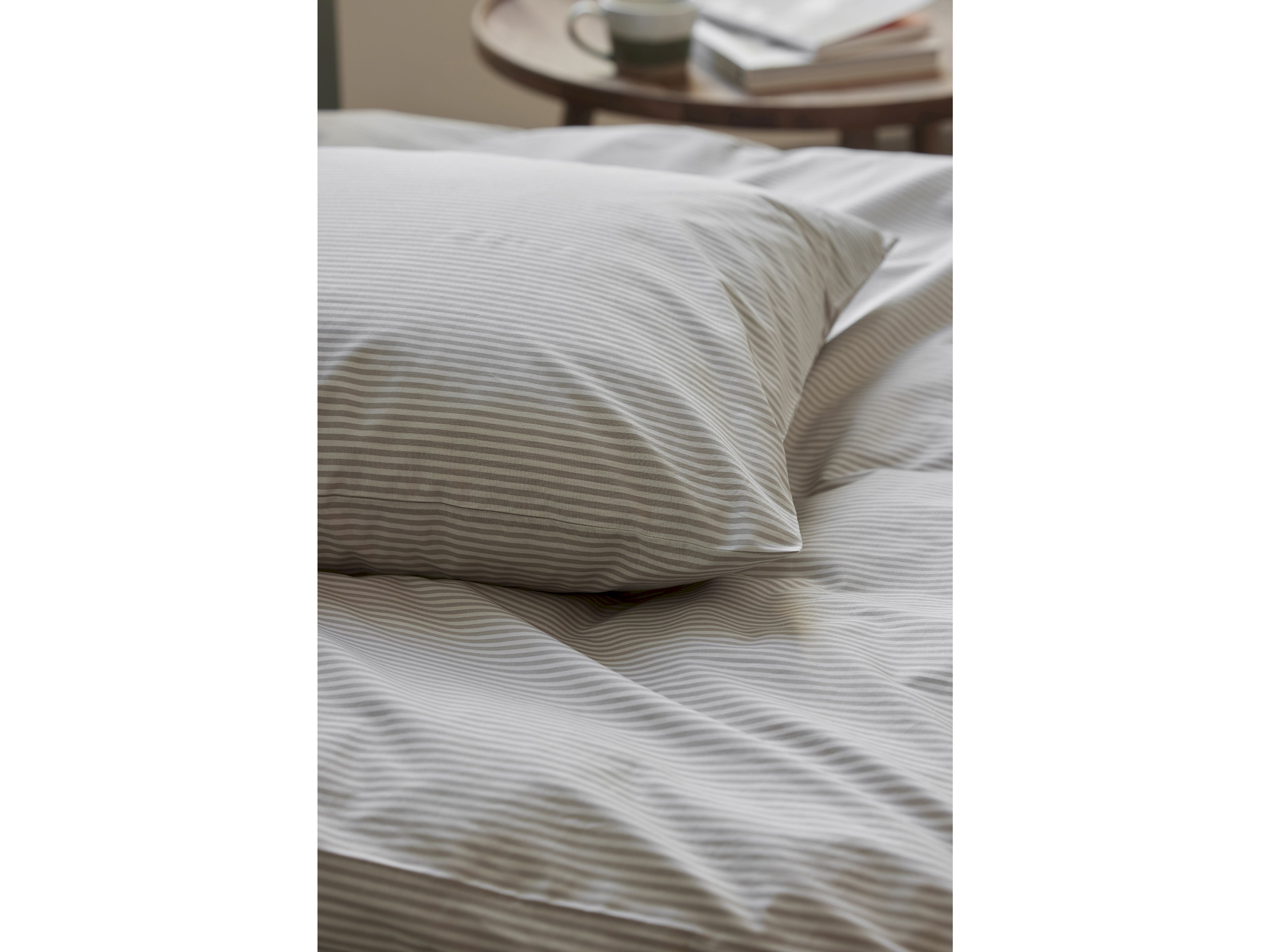 [product_category]-Södahl Classic Stripe Bed Linen 140x220 Cm, Taupe-Södahl-5722000271994-27199-SOD-3