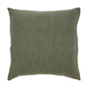 Södahl Linen Cushion Cover 50x50 cm, oliwka