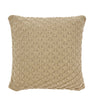 Södahl Scallop Cushion Cover 45x45 cm, taupe