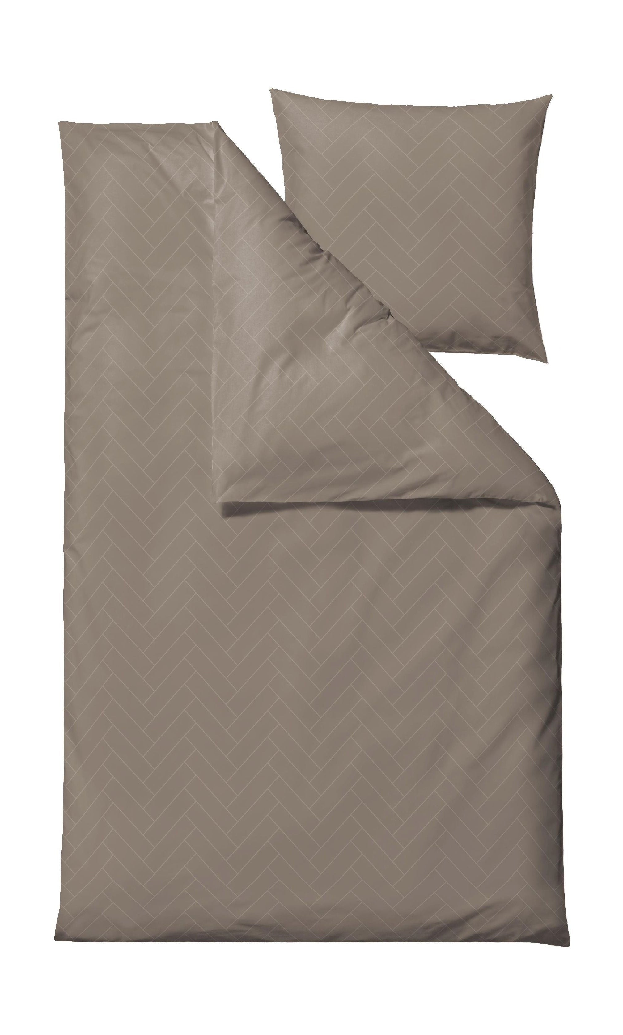 [product_category]-Södahl Tiles Bed Linen 140x220 Cm, Taupe-Södahl-5722000272052-27205-SOD-1