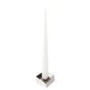 Stoff Nagel Candle Holder duży, chromowany