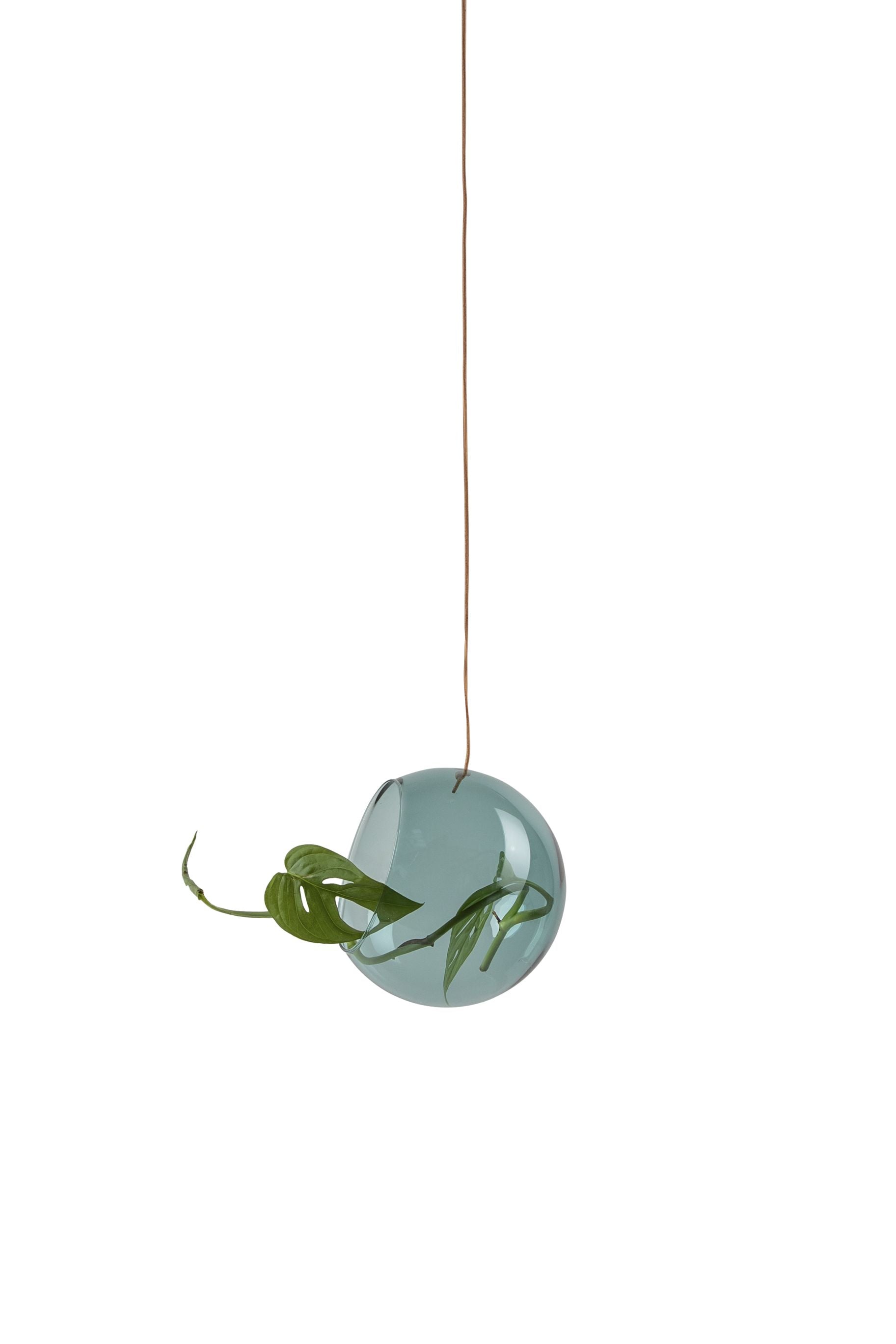 [product_category]-Studio About Hanging Plant Bubble Vase Medium, Cyan-Studio About-5714356003008-11080C-STU-1