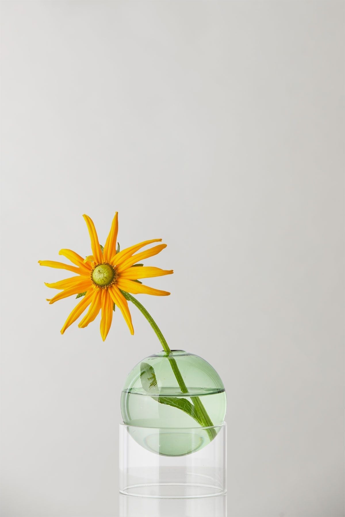 [product_category]-Studio About Standing Flower Bubble Vase 10 Cm, Green-Studio About-5714356008034-802050G-STU-5