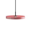 Mini wisiorki LED Mini Asteria Black Metal/Nuance Rose