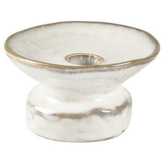 Villa Collection Candle Holder 6 cm, biały