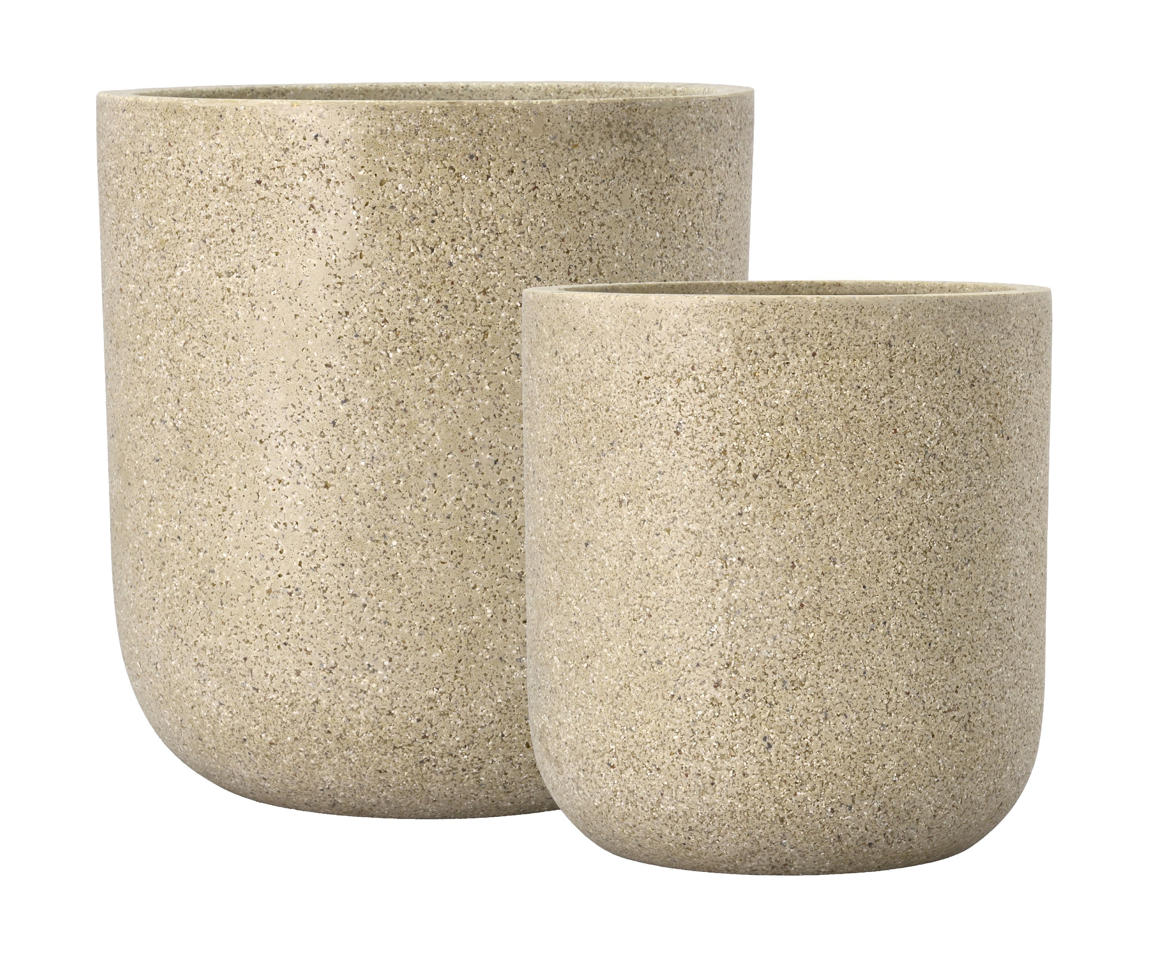 [product_category]-Villa Collection Thum Plant Pot 2 Pcs Nature øx H 27/37x29/39-Villa Collection-5722000312734-31273-VIL-1