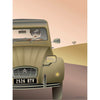  2 CV Citroen Poster 70 x100 cm