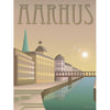  Aarhus River Plakat 30 x 40 cm