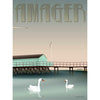 Poster  Amager Helgoland 70 x 100 cm