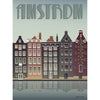  Amsterdam Kanalhäuser Poster 30 X40 Cm