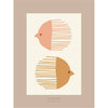  Bird and Fish Plakat 50 x 70 cm