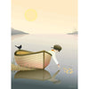  Boy in a Boat Plakat 30 x 40 cm