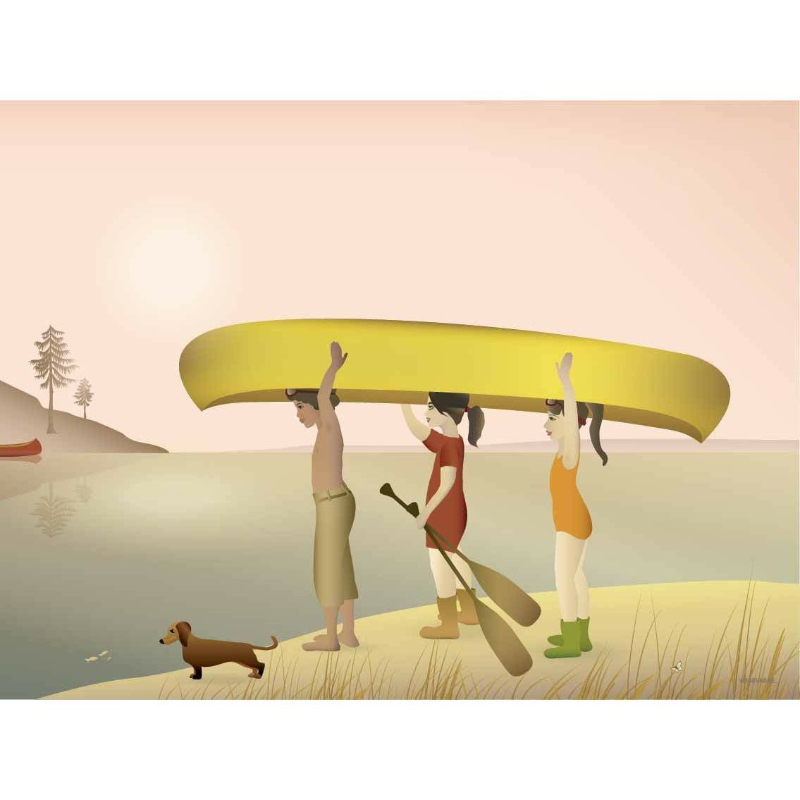 [product_category]-Vissevasse Canoe Poster, 50 X70 Cm-Vissevasse-5713138805939-F-2018-059-L-VIS-1