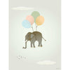  Flying Elephant Plakat 30x40 cm