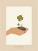  Grow Your Own Luck Poster 30 X40 Cm