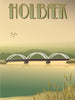  Holbæk Munkholm Bridge Plakat 30x40 cm