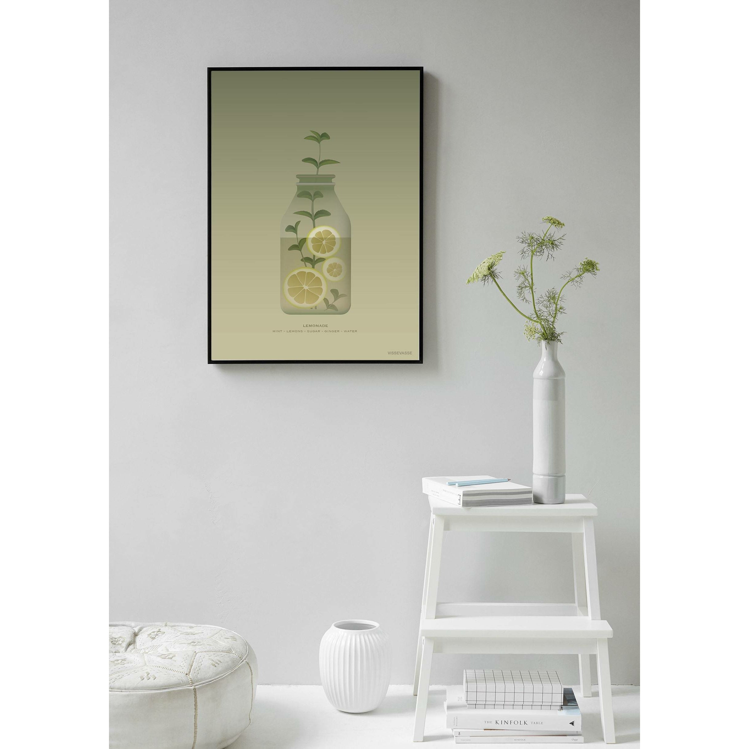 Vissevasse Lemonade Poster, 50 X70 Cm